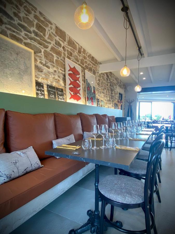 La Bellevue Bistrot Et Chambres D'Hotes Séné Eksteriør bilde